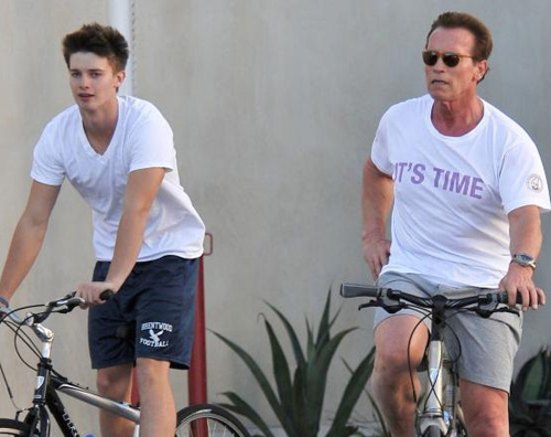 figlio arnold Indovina di chi è figlio questo giovanotto!