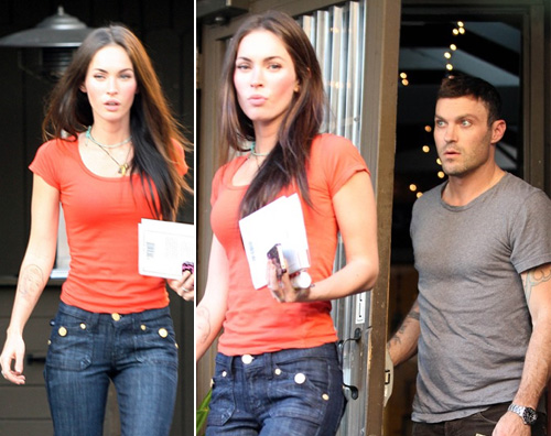 megan fox magra Megan Fox a pranzo con Brian