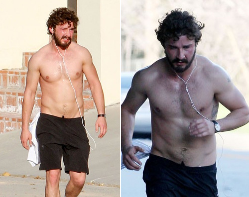 shia corre Un irriconoscibile Shia fa jogging a Los Angeles