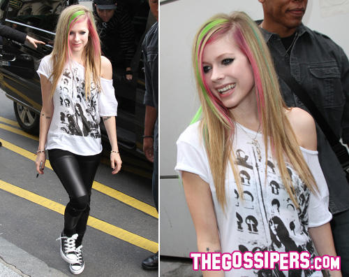 avril lavigne parigi Avril Lavigne a Parigi per promuovere il nuovo album