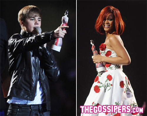 brit awards I Brit Awards premiano Rihanna e Justin Bieber