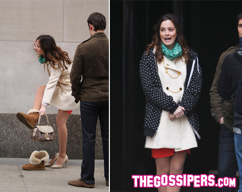 leighton2 Leighton Meester non sopporta il freddo!