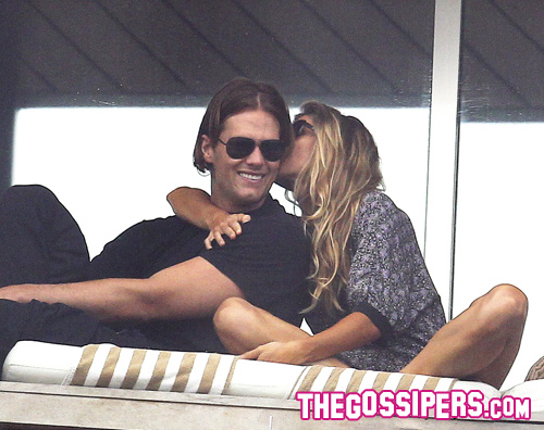 gisele tom1 Gisele Bundchen e Tom Brady si divertono a Rio