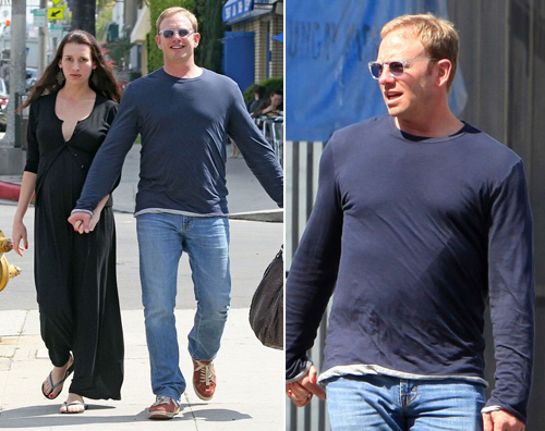 ian ziering Ian Ziering passeggia con la moglie