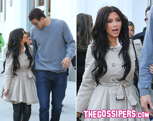 kim gigante2 Kim Kardashian e il fidanzato gigante!