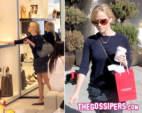 shopping reese Reese si dedica allo shopping a Beverly Hills
