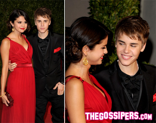 vanityfair justinselena Justin Bieber e Selena Gomez al party Vanity Fair