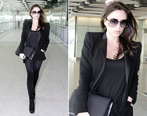 victoria becham Victoria Beckham tiene nascosto il pancione