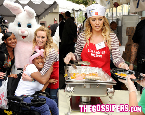 duff mission Hilary Duff diventa volontaria per il giorno di Pasqua