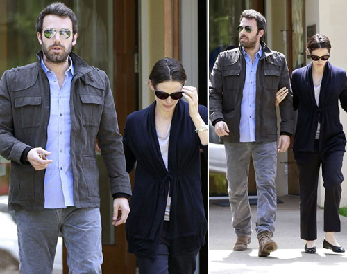 jen ben Ben Affleck e Jennifer Garner a Los Angeles