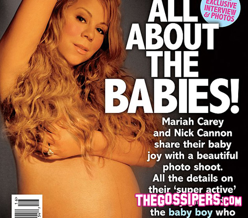 mariah carey Mariah Carey nuda e incinta su Life&Style