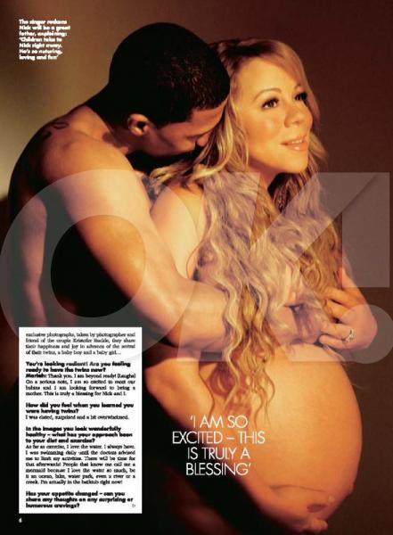 mariah2 Mariah Carey è ancora incinta (e continua a posare nuda!)