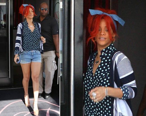 rihanna ristorante Rihanna pranza da sola a Hollywood