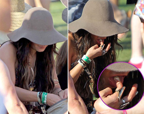 vanessa droga Vanessa Hudgens: droga al Coachella?