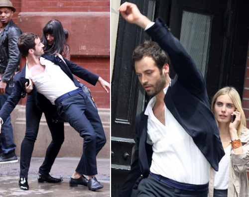 benjamin spot ysl Benjamin Millepied balla per Yves St. Laurent