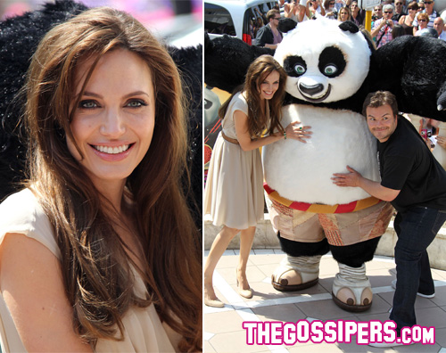 cannes kungfu2 Cannes 2011: Una bellissima Angelina Jolie presenta Kung fu panda 2