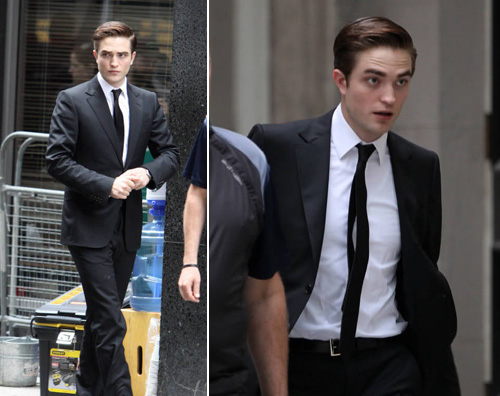 cosmopolis set Robert Pattinson tirato a lucido per Cosmopolis