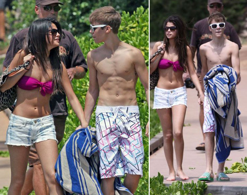 hawaii selena justin Justin Bieber in vacanza con la fidanzata Selena Gomez