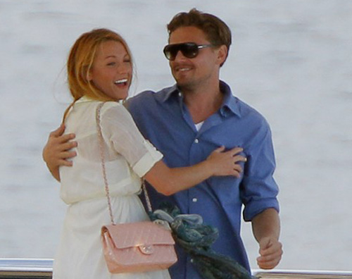 leonardo blake1 Leonardo di Caprio dimentica Bar con Blake Lively