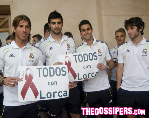 madrid lorca1 I giocatori del Real Madrid incontrano i terremotati di Lorca