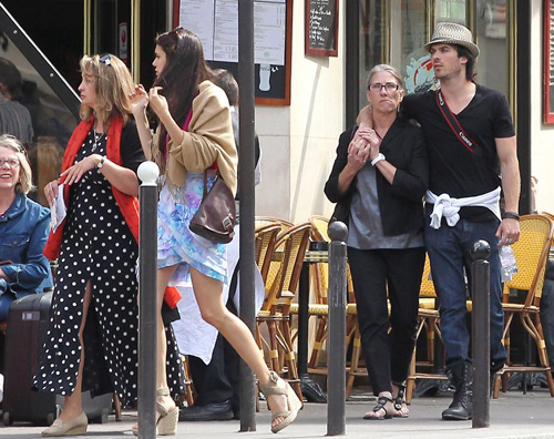 mammeiannina Ian Somerhalder e Nina Dobrev innamorati a Parigi