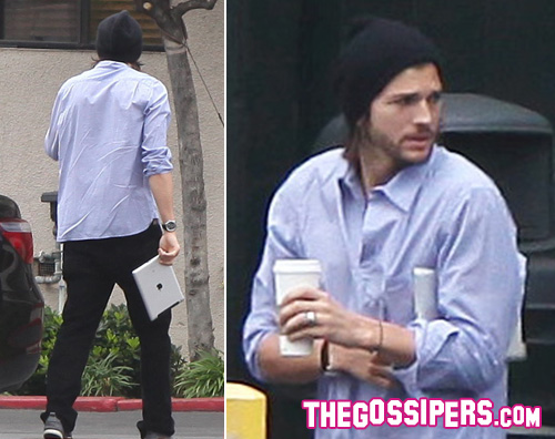 ashton ipad Colazione con liPad per Ashton Kutcher