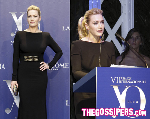 winslet21 Kate Winslet splendida alla serata Yo Dona