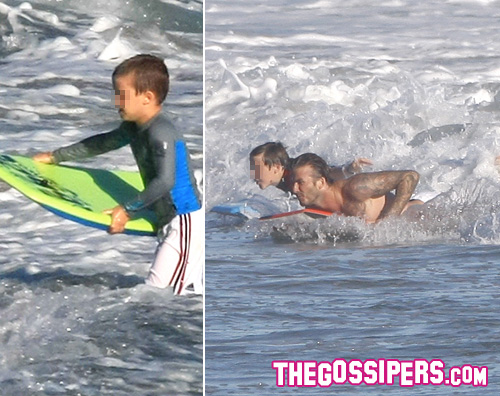 brooklyn cruz surf Lezioni di surf per Brooklyn e Cruz Beckham