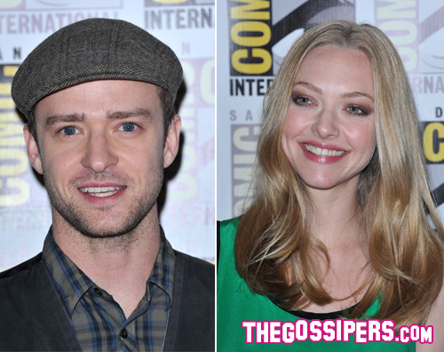 comic con amanda justin primipiani Justin Timberlake e Amanda Seyfried insieme al Comic Con