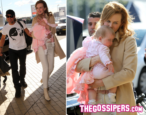kidman famiglia2 Nicole Kidman lascia Sydney con tutta la famiglia