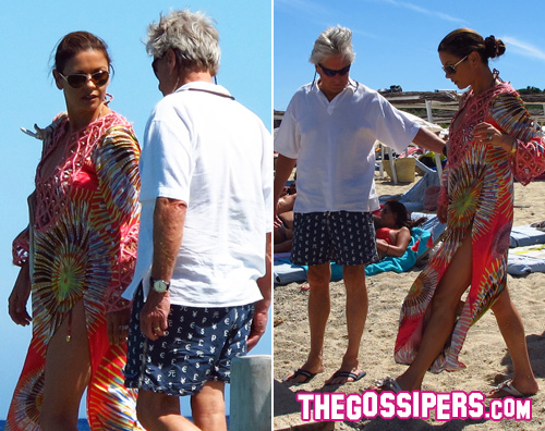 zeta douglas spiaggia Vacanze in Francia per Michael Douglas e Catherine Zeta Jones