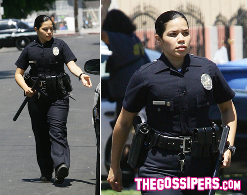 americapoliz America Ferrera è una poliziotta per End of Watch