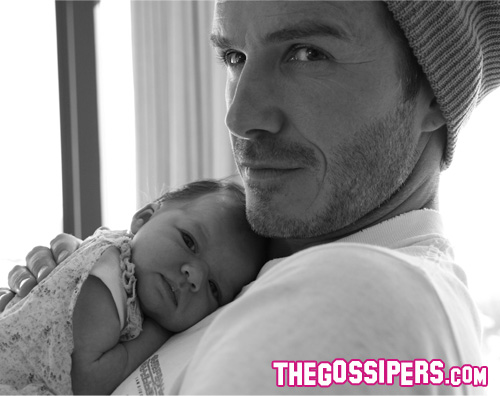 david beckham harper David Beckham svela unaltra foto della piccola Harper