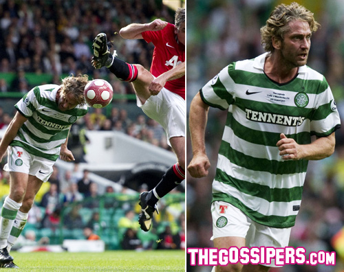 gerard glasgow2 Gerard Butler calciatore per una buona causa