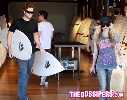 surf avril brody Acquisti sportivi per Avril Lavigne e Brody Jenner