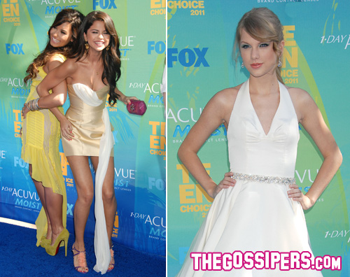 teenchoiceawards Teen Choice Awards 2011: trionfano Selena Gomez e Taylor Swift
