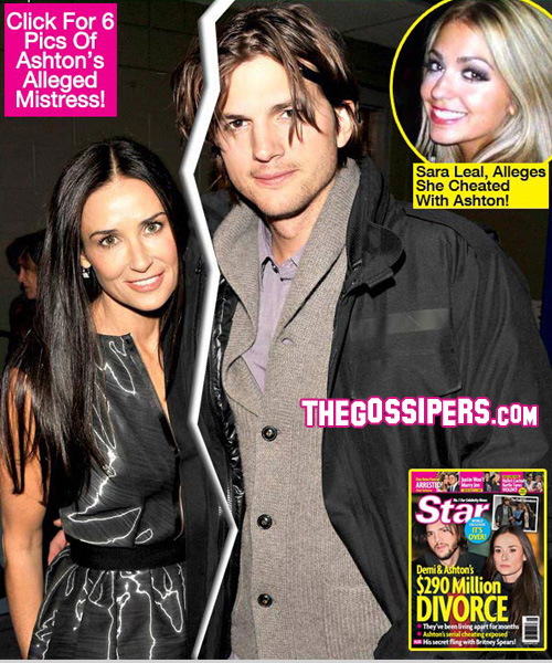 ashton 2 Demi Moore e Ashton Kutcher verso il divorzio?