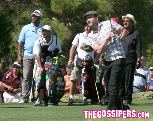 jt golf Justin Timberlake gioca a golf per una buona causa