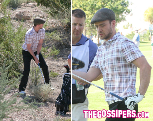 jt golf2 Justin Timberlake gioca a golf per una buona causa