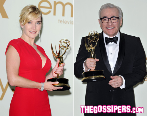 martin scorsese kate winslet Emmy Awards 2011: tutti i vincitori