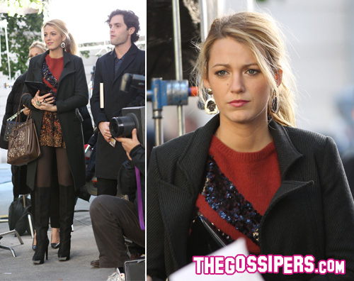 blake-set blake set Blake Lively torna al lavoro con il suo ex