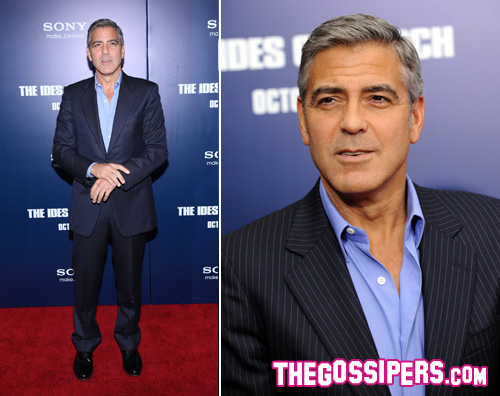 clooney idi George Clooney promuove Le idi di Marzo