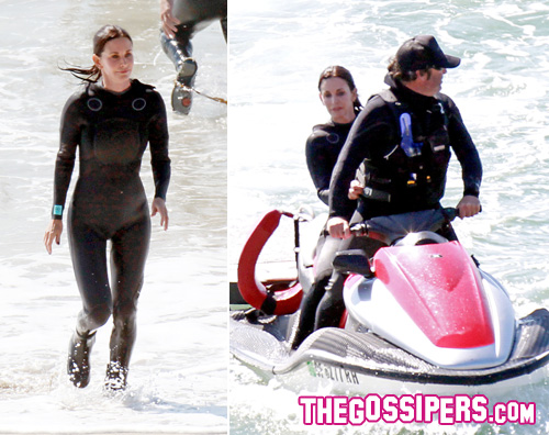 courtney muta Courtney Cox a mollo per Cougar Town