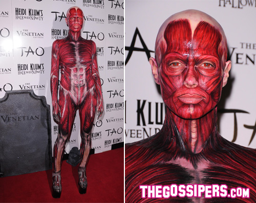 heidi klum pazzesca Heidi Klum mostra i muscoli ad Halloween