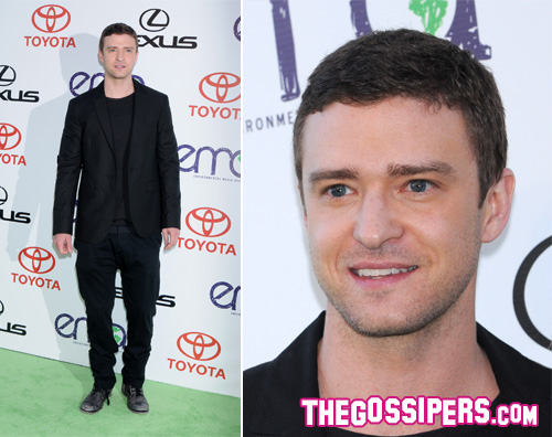 jt Justin Timberlake premiato agli Environmental Media Awards 2011