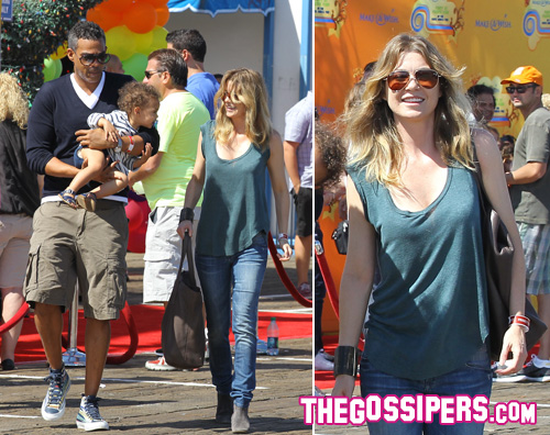 pompeo bimba Pomeriggio in famiglia per Ellen Pompeo