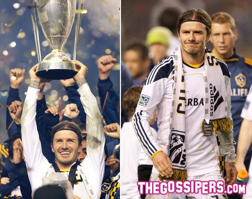 beckham coppa David Beckham campione con i Los Angeles Galaxy