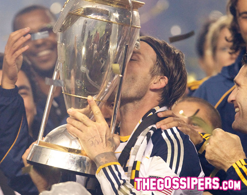 beckham-coppa beckhamcoppa David Beckham campione con i Los Angeles Galaxy