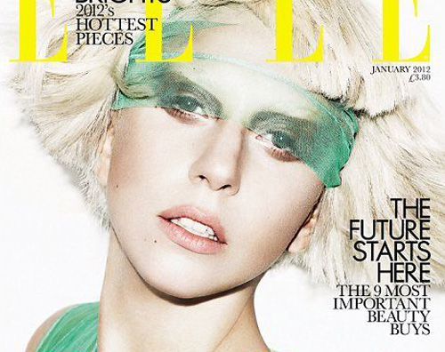 gaga elle1 Lady GaGa protagonista di ELLE UK