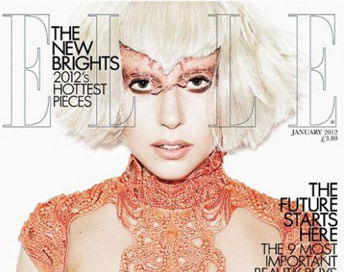 gaga elle2 Lady GaGa protagonista di ELLE UK